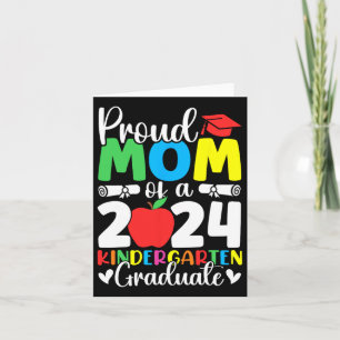 Mama Cl von 2024 Kindergarten Graduate Abschluss 1 Karte