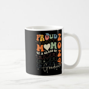 Mama Cl von 2024 Senior 24 Graduate Abschluss Groo Kaffeetasse