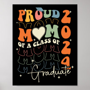 Mama Cl von 2024 Senior 24 Graduate Abschluss Groo Poster