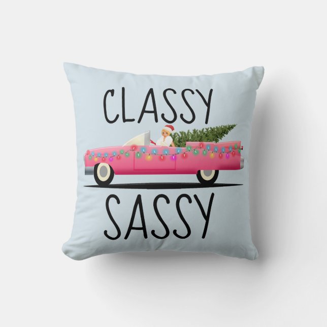 MAMA CLASSY SASSY PINK CLASSIC CADDY PILLOWS KISSEN (Vorderseite)