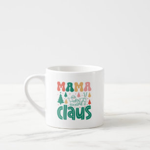 Mama Claus Christmas Design-60097 Espressotasse