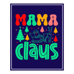 Mama Claus Christmas Design-60097 Fotodruck