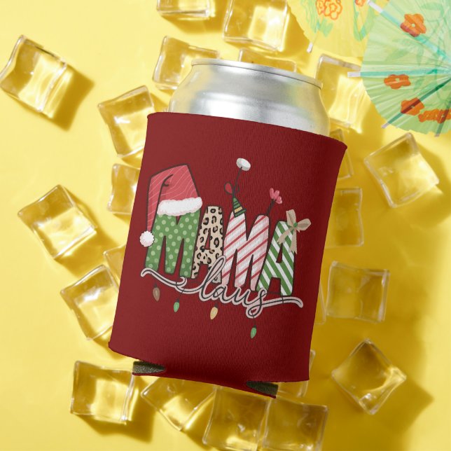 Mama Claus Christmas Funny Xmas Mommy Dosenkühler (In Situ Sommer)