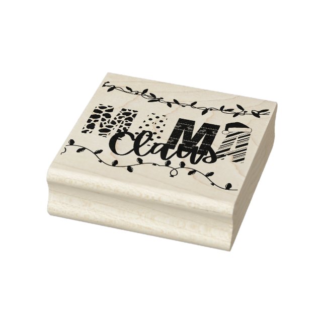 Mama Claus Gummistempel (Stempel)