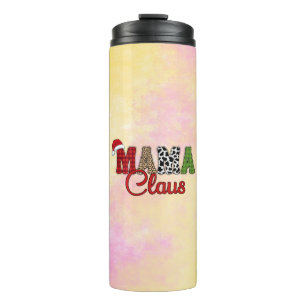 Mama Claus Karo-Design Thermosbecher