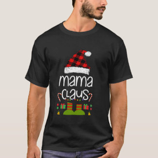 Mama Claus Matching Family Group T-Shirt