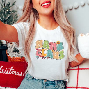 Mama Claus Retro T - Shirt