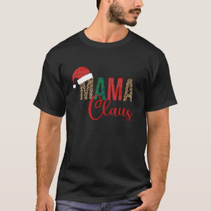 Mama Claus Weihnachten Familie Matching Xmas Party T-Shirt