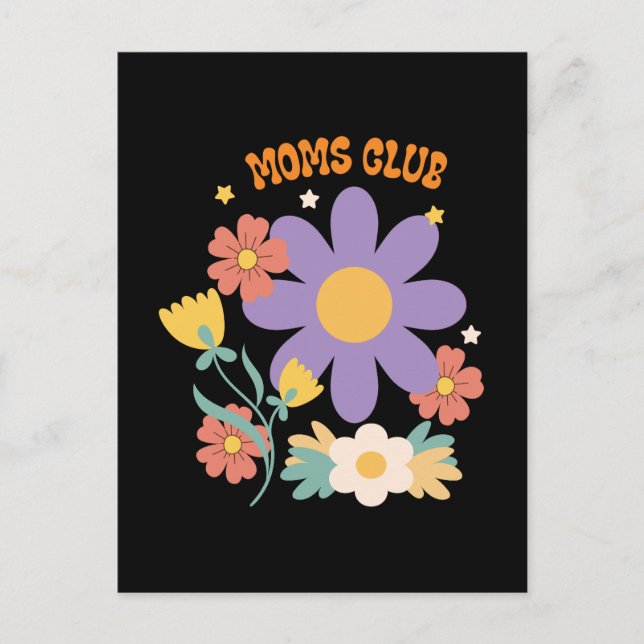 Mama Club Postkarte (Vorderseite)