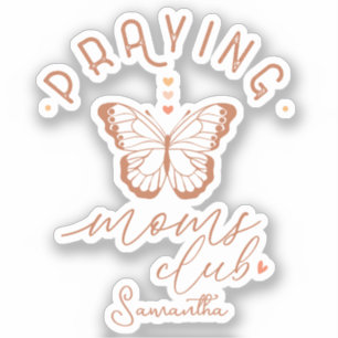 Mama-Club Prachen - Boho Butterfly Aufkleber