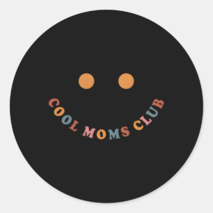 Mama Club Runder Aufkleber