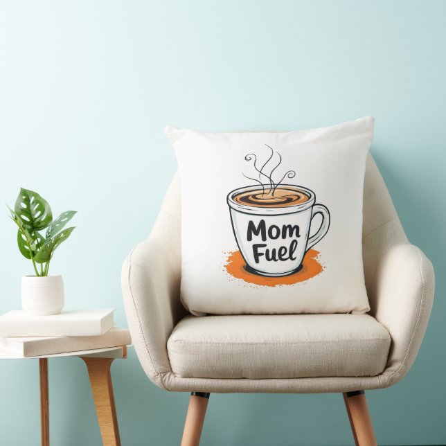 Mama | Coffee Mamas Geschenk | Muttertag der Sonne Kissen (Stuhl )