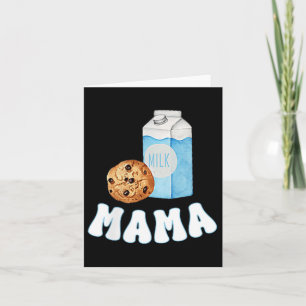 Mama Cookies Milk Sweet One 1. Geburtstag Familie Karte
