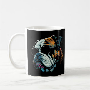 Mama Cool Hunde Sonnenbrille - English Bulldog Kaffeetasse