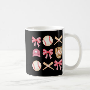 Mama Coquette Mothers Day Girls Baseball Mama Kaffeetasse