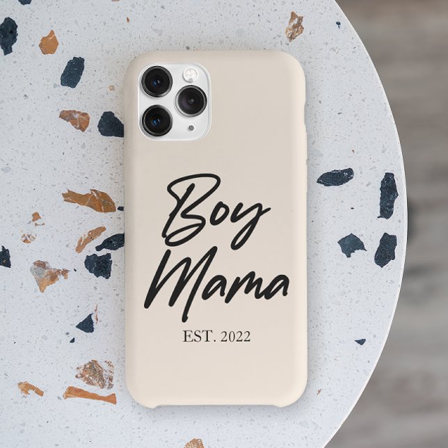 Mama Custom Est. Jahr Minimale Mama Mutter Mama Case-Mate iPhone Hülle (Von Creator hochgeladen)