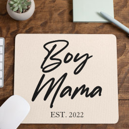Mama Custom Est. Jahr Minimale Mama Mutter Mama Mousepad