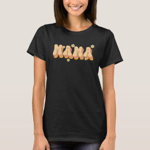 Mama Daisy Blume Retro Groovy Style Gardeners Mo T-Shirt