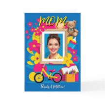 "MAMA Dank einer Million!" Muttertagskarte