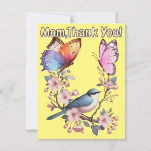 Mama, danke! postkarte
