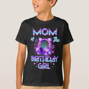 Mama das Geburtstagsmädchen K-Pop Familiengeburtst T-Shirt