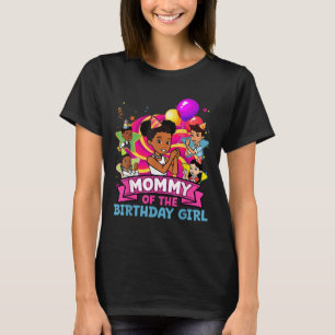 Mama Das Geburtstagsmädchen Party Rosa Puppe Famil T-Shirt