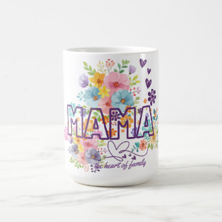 Mama, das Herz der Familie Modedesign Kaffeetasse