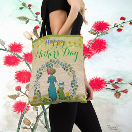 Mama Daughter Greenery Foliage Happy Mother Day