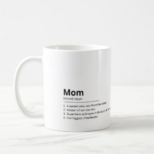 Mama definiert benutzerdefiniertes Foto-Geschenk f Kaffeetasse