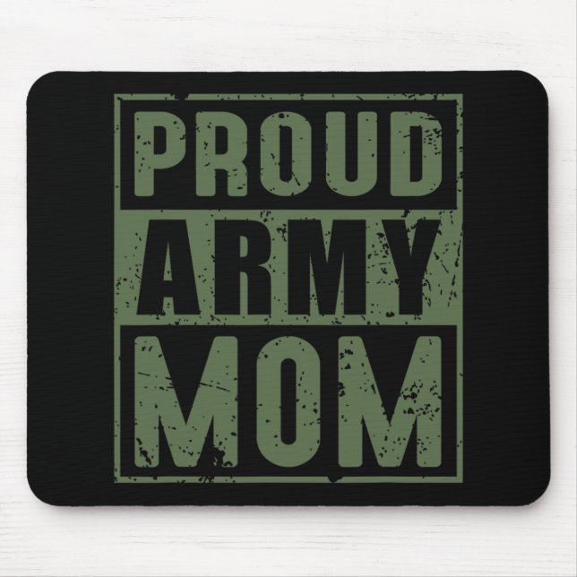 Mama der amerikanischen Militärveteranen D Mousepad (Vorne)