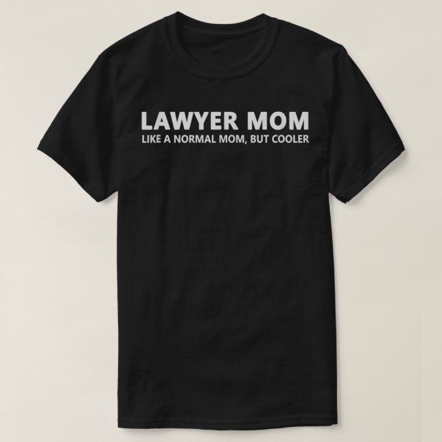 Mama der Anwältin T-Shirt (Design vorne)