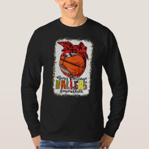 Mama der beiden Basketball-Fußball-Busse, die Ball T-Shirt