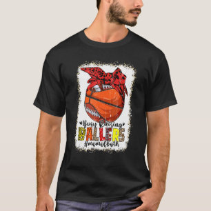 Mama der beiden Basketball-Fußball-Busse, die Ball T-Shirt
