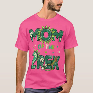 Mama der beiden Rex Geburtstag Dinosaurier Familie T-Shirt