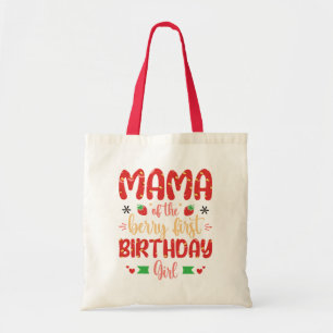 Mama der Berry Birthday Sweet Mama Erdbeeren Tragetasche