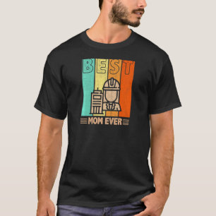 Mama der besten Bauarbeiter je Grafik T-Shirt