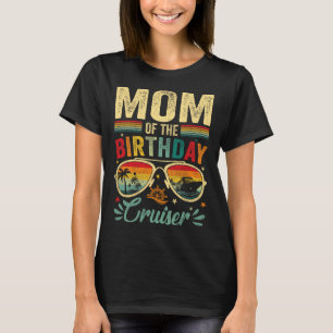 Mama der Birthday Cruiser Sungles Cruise Vintag T-Shirt