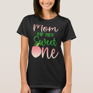 Mama der Birthday One Peach 1. Summer Fruit Fam T-Shirt