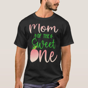 Mama der Birthday One Peach 1. Summer Fruit Fam T-Shirt