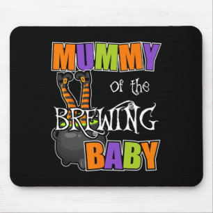 Mama der Brewing Baby Halloween Kostüme Mousepad