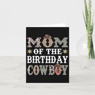 Mama der Cowboy-Rodeo-Mama Karte
