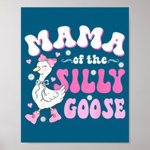 Mama der dummen Gans erste Geburtstagsfeier Famili Poster