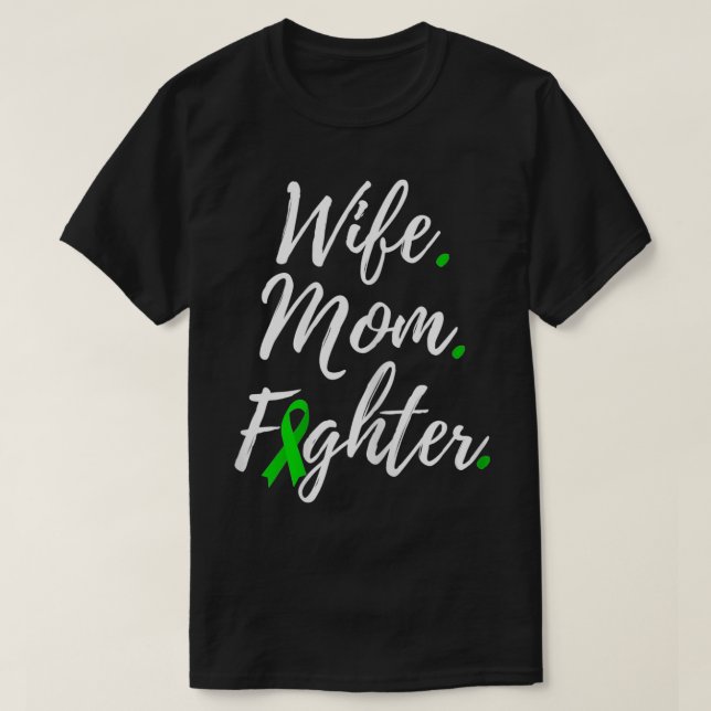Mama der Ehefrau: Bekämpfung der Scoliose T-Shirt (Design vorne)