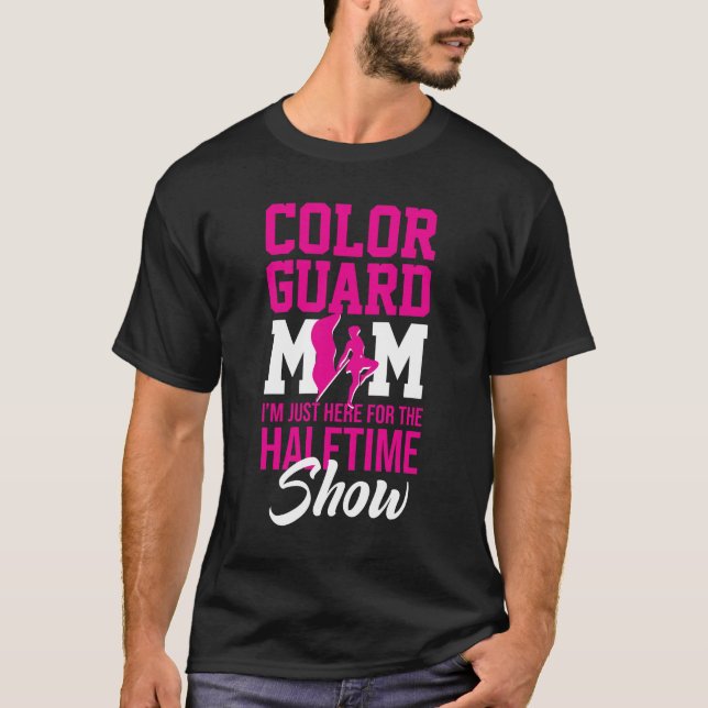 Mama der Farbwache zur Halbzeit anzeigen Marching- T-Shirt (Vorderseite)