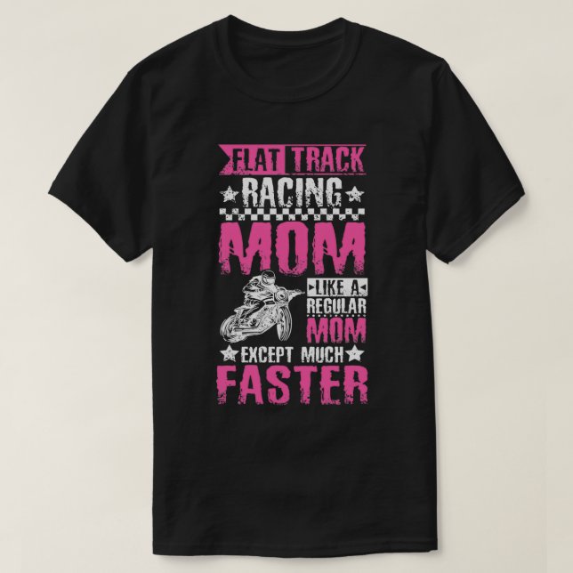 Mama der flachen Gleisführung T-Shirt (Design vorne)