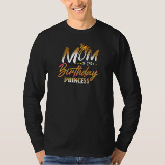 Mama der Frau der Geburtstagsprinzessin Mama Mommy T-Shirt
