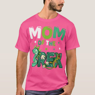 Mama der Frauen der drei Rex Geburtstag Dinosaurie T-Shirt