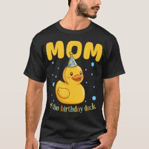Mama der Geburtstagsente Gummiente Familien-Matchi T-Shirt