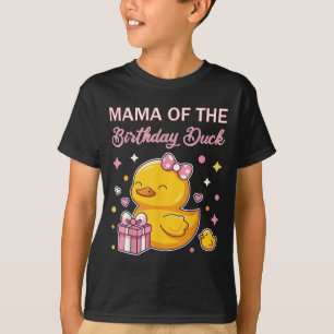 Mama der Geburtstagsente Weihnachten Anime-Party O T-Shirt