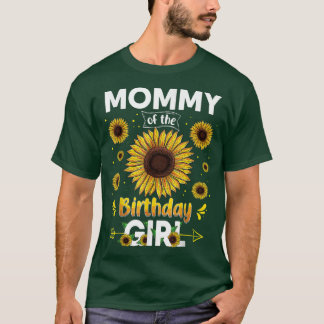 Mama der Geburtstagsfamilie Sonnenblumen-Party T-Shirt
